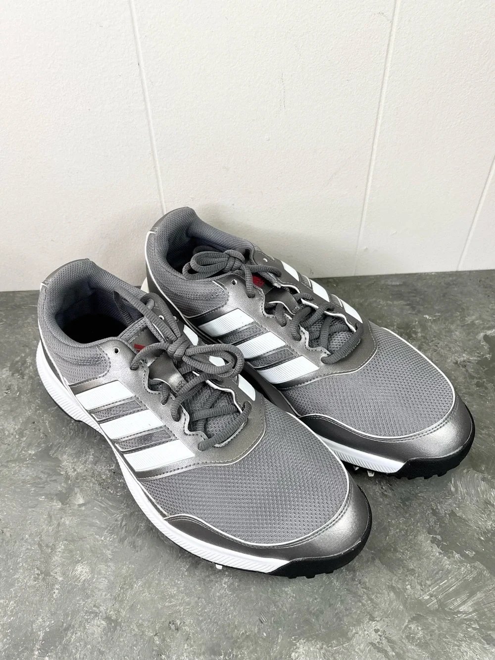 Adidas Tech Response 2.0 Grey Soft Spike Golf Shoes EE9123 Men's Size 11